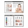 Hxdzfx Máscara Facial De Luz Led 7 Colores Y Funciones