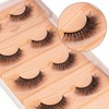 DYSILK 5 Pairs 6D Lashes Faux Mink Eyelashes Wispy Fluffy