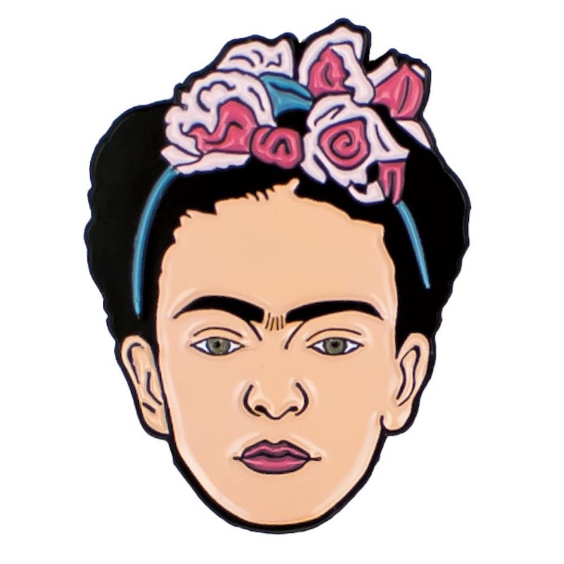 The Unemployed Philosophers Guild Frida and Monkey Enamel Pin Set