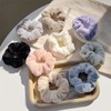 Diab Mink Fur Scrunchie Hair Tie / 디아브 밍크 퍼 곱창 머리끈 헤어 스크런치 슈슈