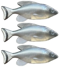 R&R Tackle Weedless Willy Swimbait – 3.5in Soft Plastic Fishing Lure for Bass, Snook, Redfish, Trout – Weedless Design for Freshwater & Saltwater Fishing (Mullet)