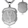 FLYUN Patron Saints Necklace - St. Michael, Virgin Mary, Raphael