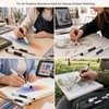 4pcs Blending Sponge Pens, Dual Tip Oil Pastel Blending Tools,
