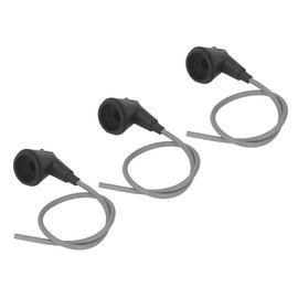 HEEPDD Zündkerzen-Zündkabel-Kit, 3-teiliges Kettensägen-Zündkabelkabel Kettensägenzubehör Professionelles Kettensägen-Zündkabel-Set für 070 090 Kettensägenkette 0000 405
