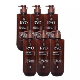Rye 려 컨디셔너 흑운 볼륨 모근강화 592ml x6개 L'oreal Conditioner Black Volume Root Strengthening 592ml x6