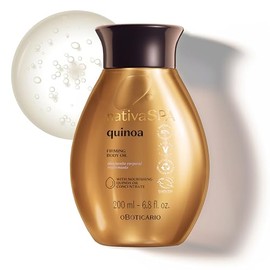 NATIVA SPA O BOTICÁRIO BYCRAY Nativa SPA by O Boticario Quinoa Hydrating Body Oil, Soft and Healthy Skin, 6.8 oz. (200 ml)