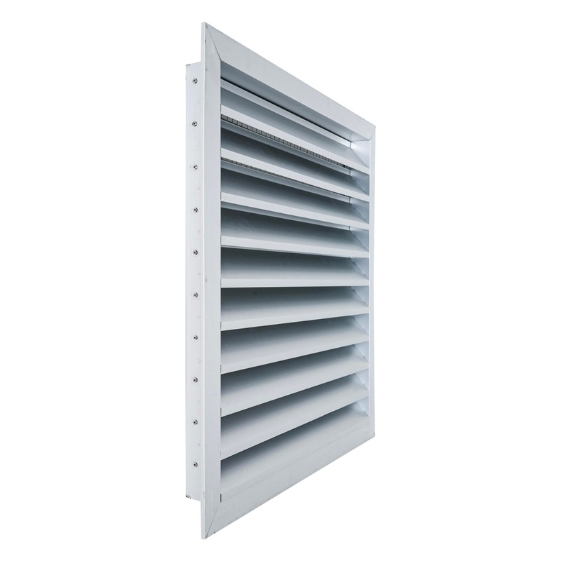 Fits 20x20 Wall Opening Anodized Aluminum Exterior Wall Vent by