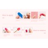 Coffin Medium Uv Gel Reusable Fingernails Glossy Soild Color Golden