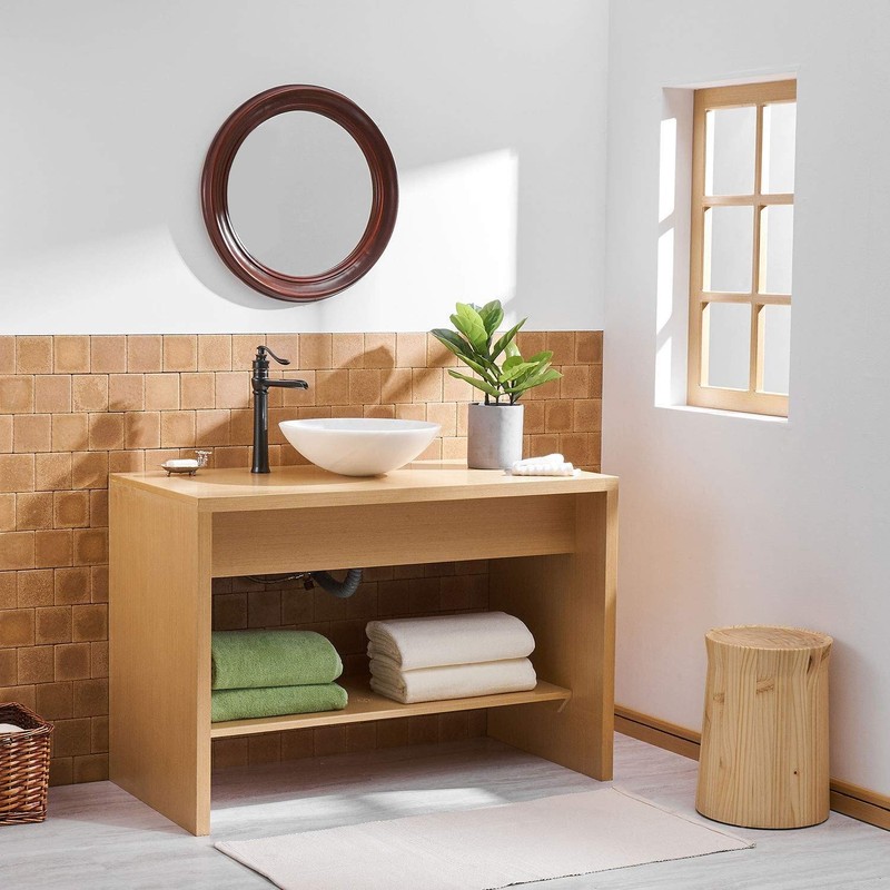 BWE Bathroom Sink Faucet Waterfall Vessel Sink Faucet Singe Hole