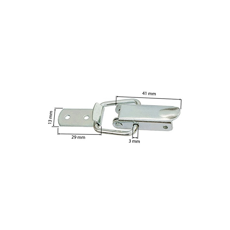 Crate Lock 49 x 27 x 3 with Side Hook