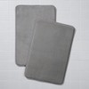 JAJU [JAJU] Plush Memory Foam Bath Mat _ 2 pcs