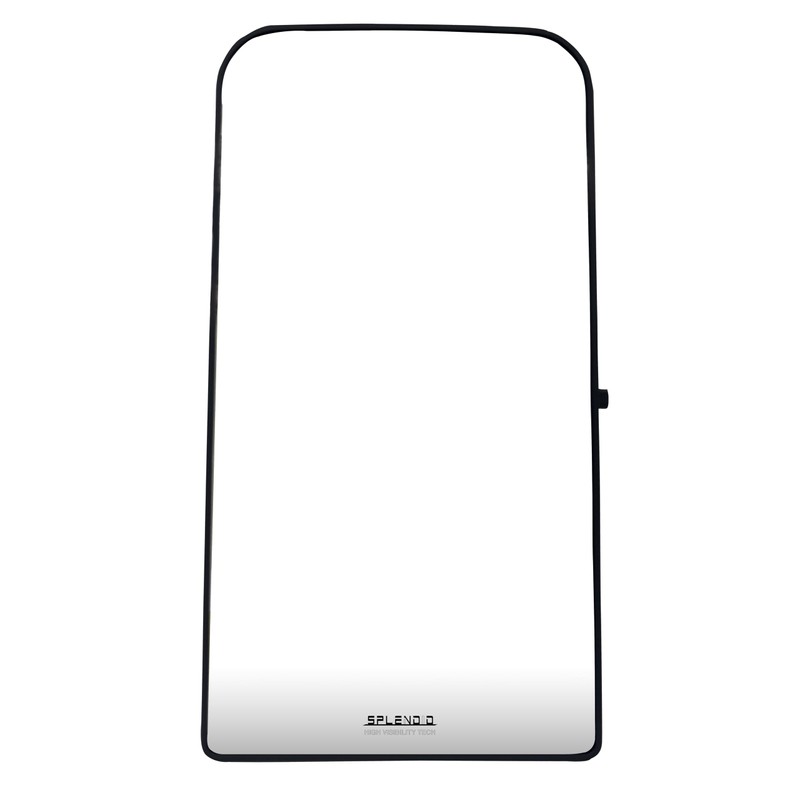 SPLENDID Replacement Mirror Glass for 2018-2024 Freightliner Cascadia, Heated Flat