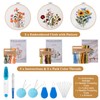 Kldgris Embroidery Kit for Beginners, Floral Pattern Plant Embroidery Kit
