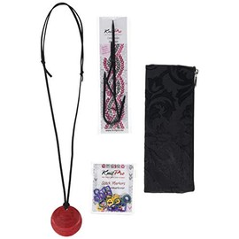 KnitPro KP35016 Magnetic Knitters Necklace: Cherry Berry, Assorted