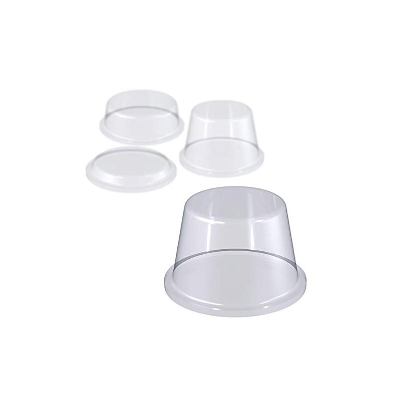 Elastic Buffer Cylindrical (Diameter 16.5 x Height 10.2 mm, Transparent,