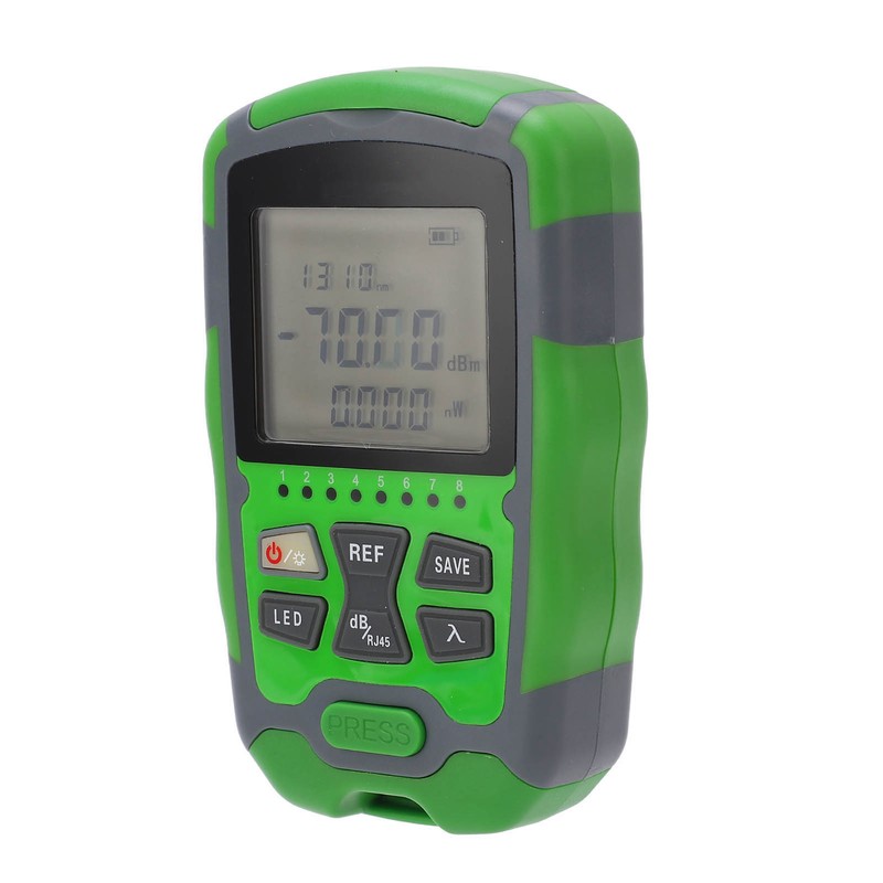 Optical Fiber Power Meter ‑70~+10dbm Digital Display Optic Cable Tester
