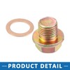A ABSOPRO Magnetic Oil Drain Plug Bolt for Honda M14x1.5