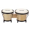 RockJam 7" and 8" Bongo Drum Set with Padded Bag