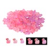 Lyreh 120pcs Luminous Mini Resin Ducks, Glow in the Dark