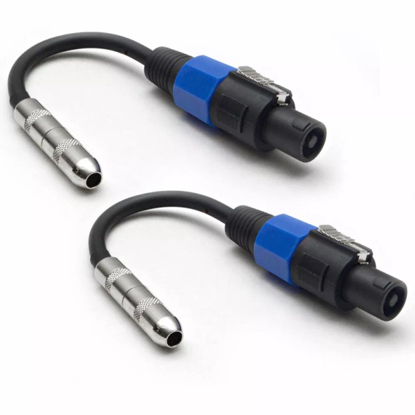 Universal Seismic Audio - 2 Pack - 1/4" TS Female