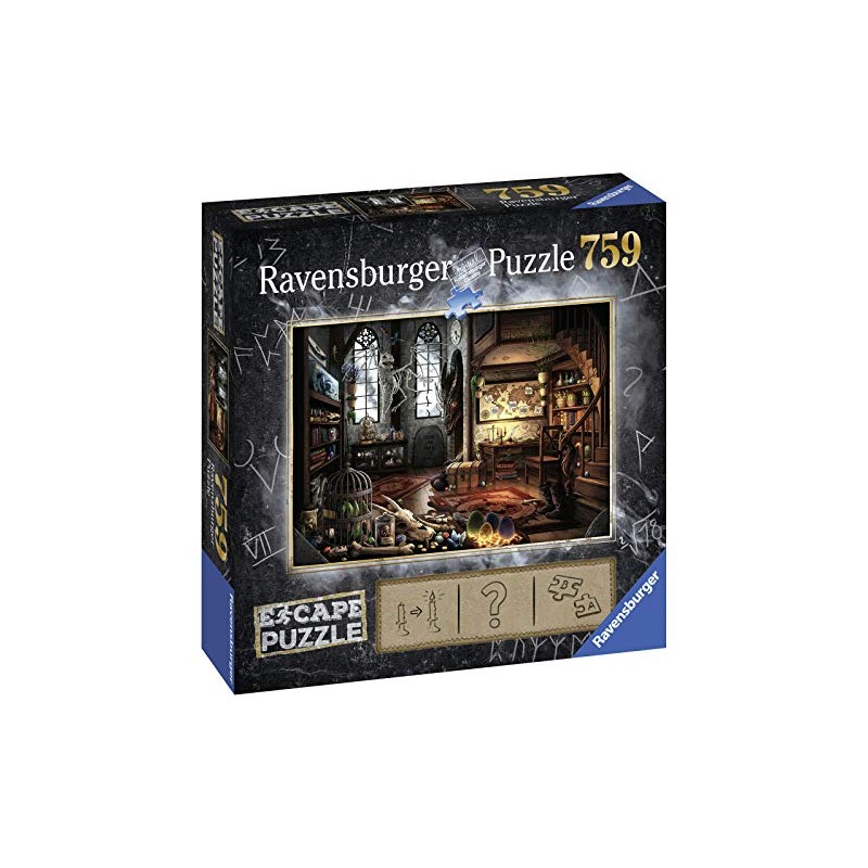 Ravensburger 19960 759 pièces Escape L'antre du Dragon Heart Puzzle