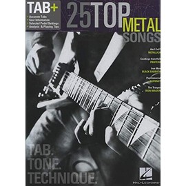 25 Top Metal Songs - Tab. Tone. Technique.: Tab+