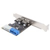 USB3.0 Expansion Card 2 Port 19 Pin 4P PCIE to