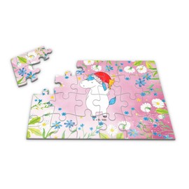 Mr. & Mrs. Panda Puzzle Unicorn Santa Claus 24 Pieces - Gift, Unicorn, Santa Claus, Gin, Wish List, Christmas, Unicorn, Unicorn Decoration