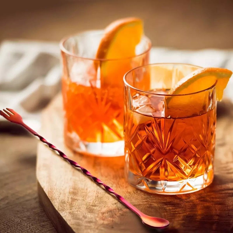 Naymon Cuchara Coctelera Agitador Acero Bartender Mixologo Bar 30cm