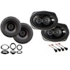 Harmony Audio R65 R69 Factory Speaker Replacement Upgrade Package Compatible