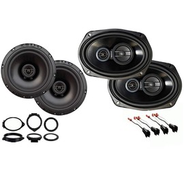 Harmony Audio R65 R69 Factory Speaker Replacement Upgrade Package Compatible with Chevy Colorado 2015 2016 2017 2018