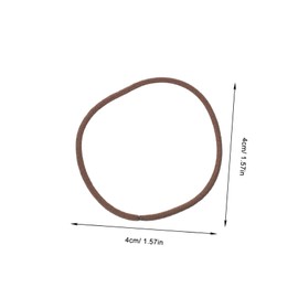 VICASKY 100pcs Hair Ties for Women Comfortable Elastic Ponytail Holders for Sports Workouts Minimalist Design for All Hair Types for Sharing and Gifting