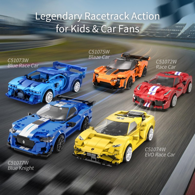 CaDA Building Blocks Remote Control Car Race Car 306 EL