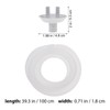 Housoutil 1 Set Drain Fitting for Air Conditioning Drain Pipe