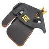 Double PU Leather Archery Finger Tab Archery Finger Guard Fingers