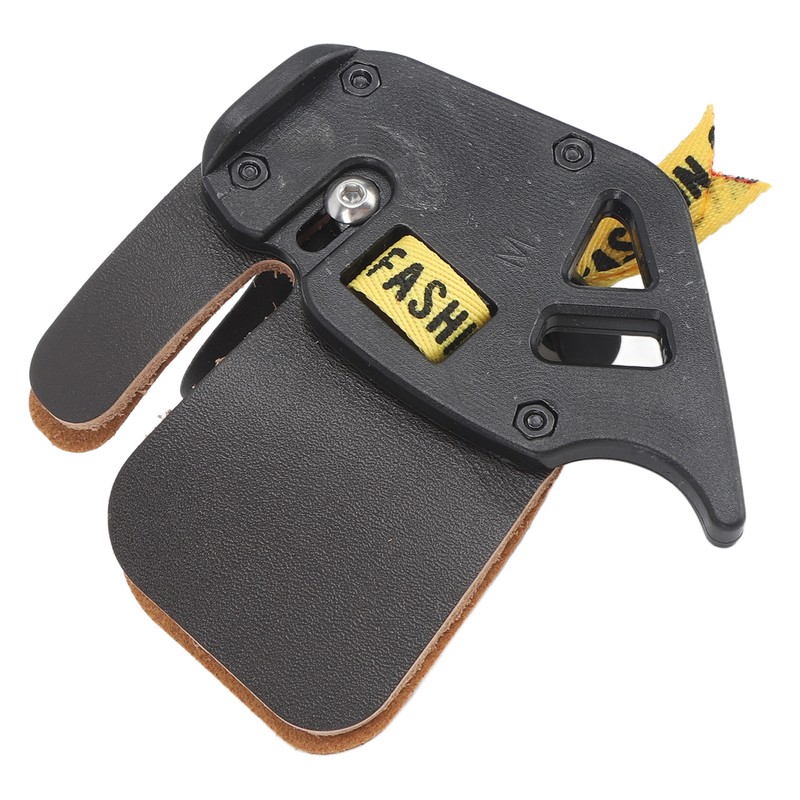 Double PU Leather Archery Finger Tab Archery Finger Guard Fingers