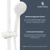SANTRAS® Hand Held Shower Head with Triple Adjustable Shower Head