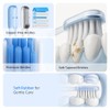 SYNHOPE Cepillo de dientes sónico oscilante de 60°, limpieza de