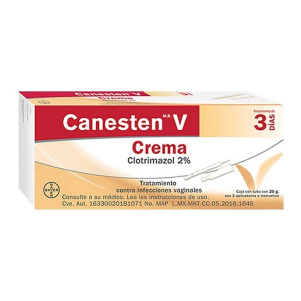 Canesten V Cream Vaginal Infection 3 Day Treatment