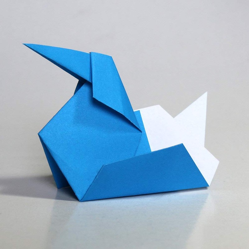 Cyan Origami Paper | 100 Sheets, 15cm Square