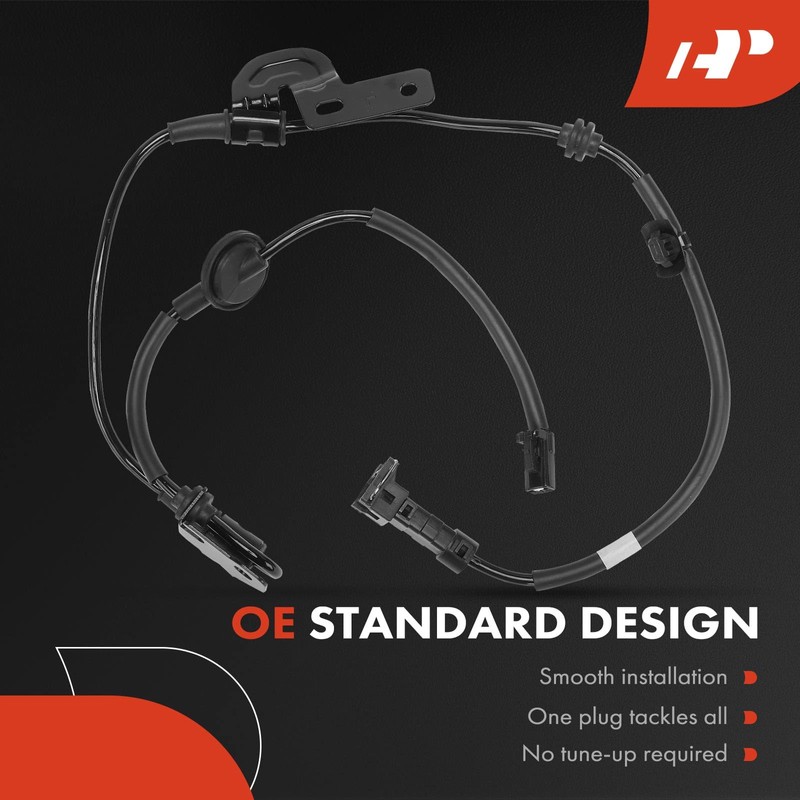 A-Premium 2PC Set Wire Harness for Rear ABS Wheel Speed