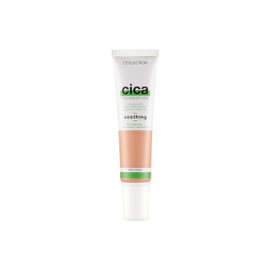 Collection Cosmetics Hydrating Medium Coverage Cica Foundation Enriched with Anti-Redness Vegan Foundation 30ml Light Vanilla