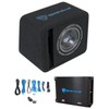 Rockville SK58 PACKAGE 8" 800w Loaded K5 Car Subwoofer Enclosure+DB10