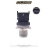DUNSIHUI 0281002706 Fuel Rail Pressure Sensor 0281006425 Compatible with 2003-2007