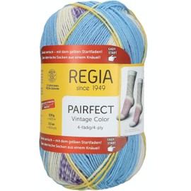 Regia Pairfect Sock Yarn 4-ply Vintage Moods (1363 - Grey Shadows)