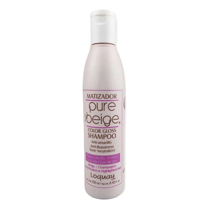 Shampoo Y Mascarilla Acondicionador Matizador Beige Rubios