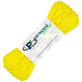 Paracord Planet 850 US Government Certified Paracord 10', 25', 50', 100', 250', 1000' Lengths