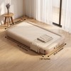 Deeroutin Air Mattress with Built-in air Pump; Single Blow up
