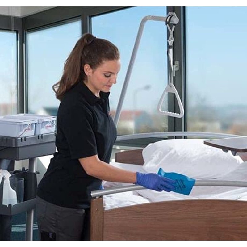 Vileda MicronQuick 152106 Microfibre Cloths, Red, 38 x 40 cm