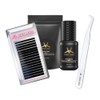 Extra Strong Black - VERA LASH Professional Eyelash Extensions Set